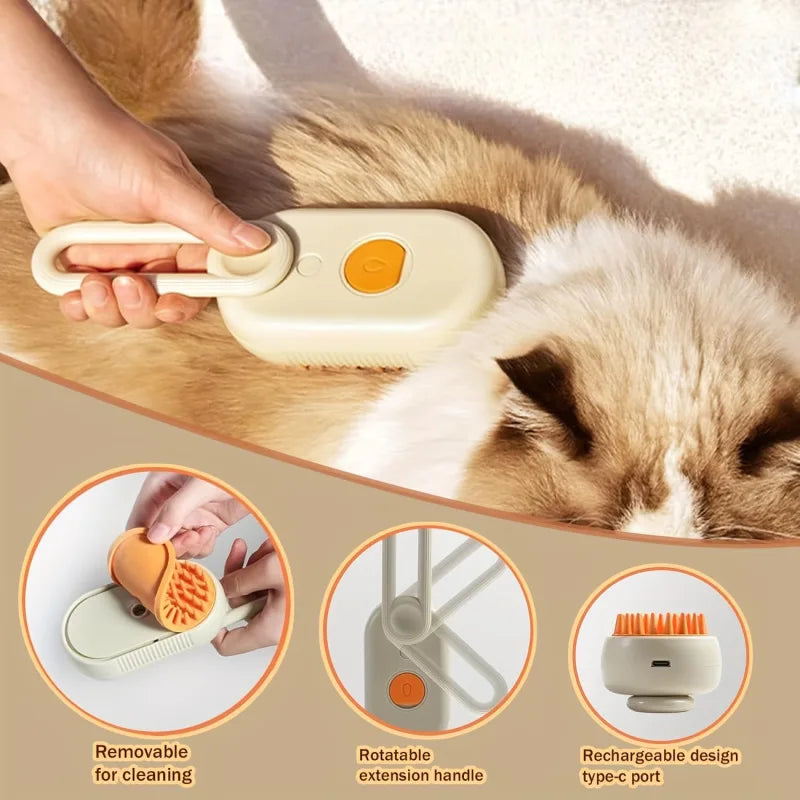 Brosse vapeur anti-poils