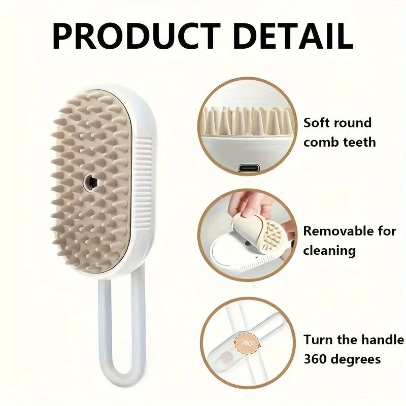 Brosse vapeur anti-poils