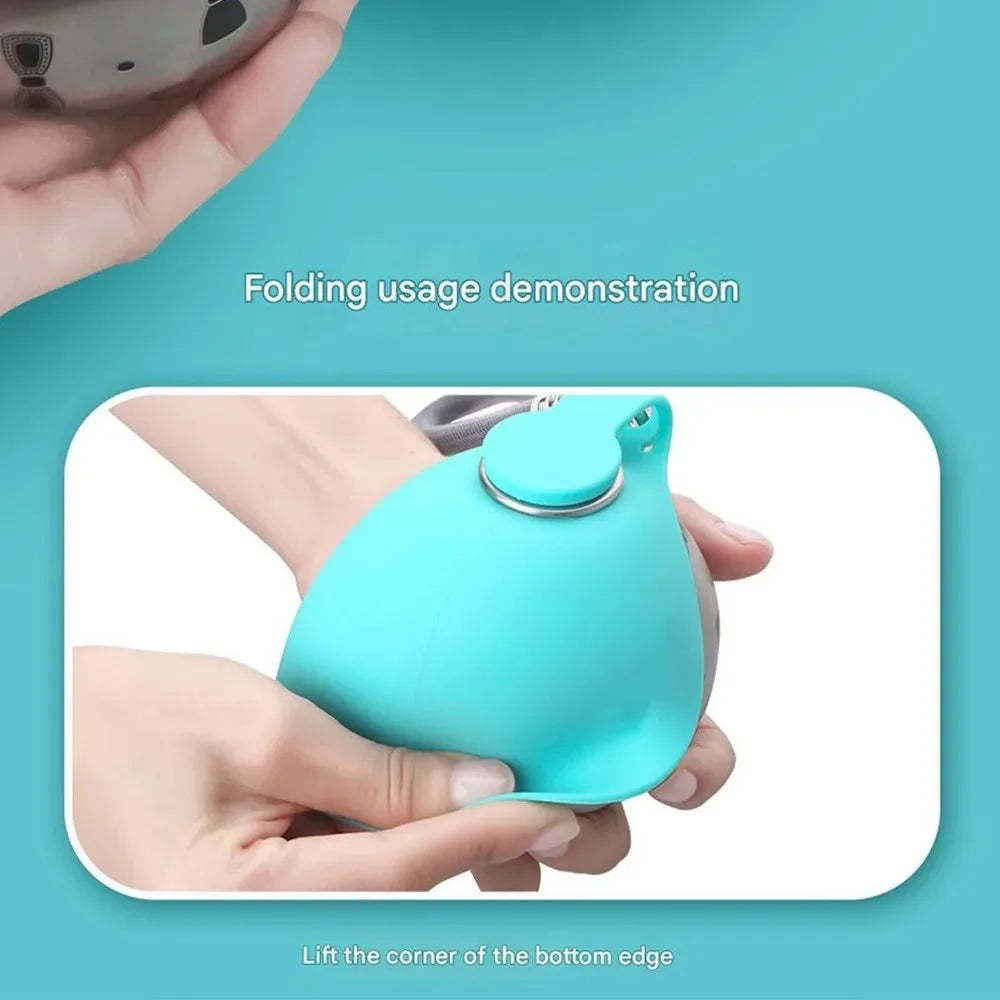 Gourde pour chien avec bol intégré portable